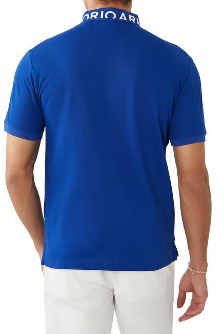 Polo Shirt With Logo Collar